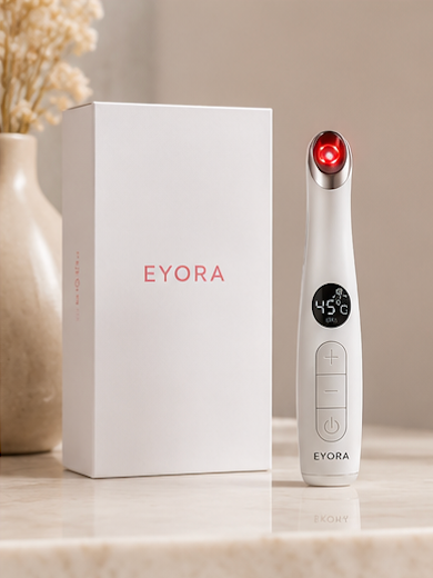EYORA™ EyeLift Pro – Appareil Anti-Cernes & Anti-Rides Chauffant